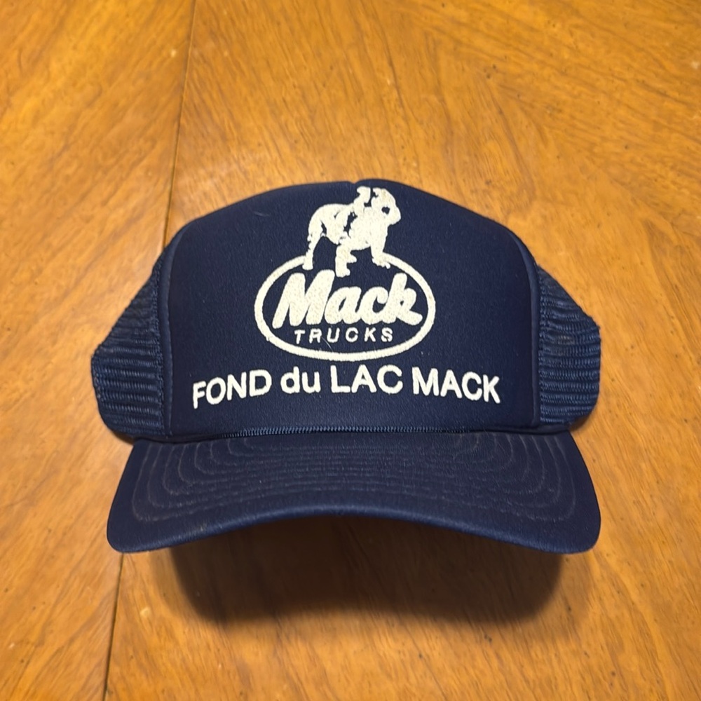 Vintage Mack Truck Fond du Lac Trucker Hat